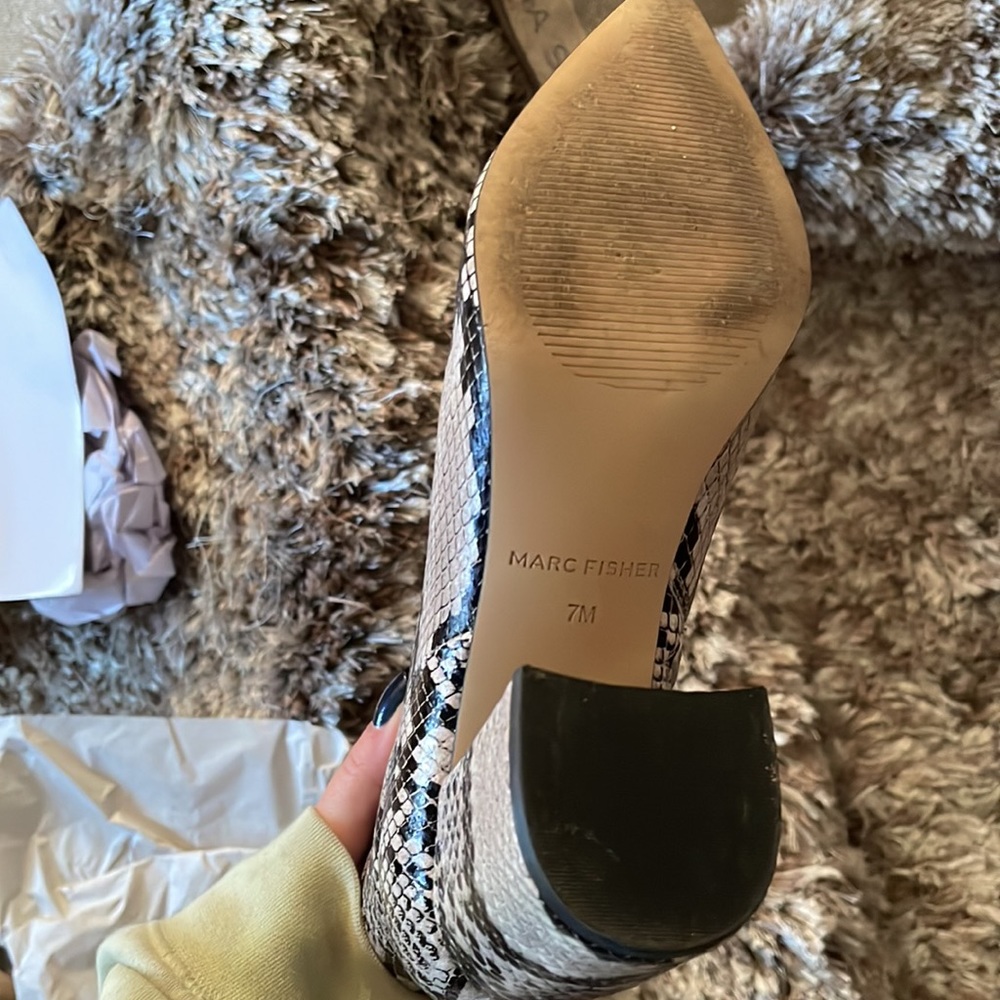 Marc Fisher Retire Snake Print Leather Boot - image 2